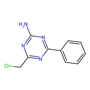 Compound C10H9ClN4 structure
