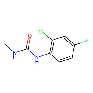 1-(2-chloro-4-fluorophenyl)-3-methylurea structure