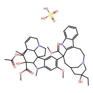 VINROSIDINE SULFATE structure