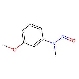 N-Methyl-N-nitroso-m-anisidine structure