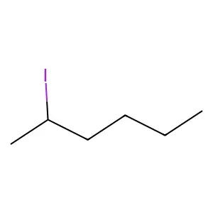 Compound C6H13I structure