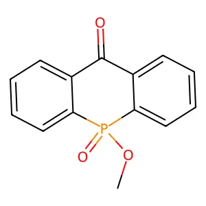 10(5H)-Acridophosphinone, 5-methoxy-, 5-oxide structure