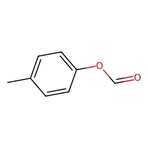 Formic acid, 4-methylphenyl ester structure