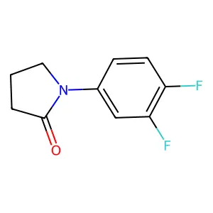 1-(3,4-difluorophenyl)pyrrolidin-2-one structure