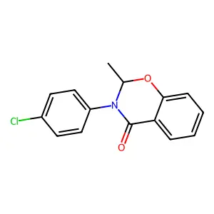 Compound C15H12ClNO2 structure