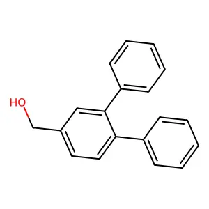 [1,1':2',1''-terphenyl]-5-ylmethanol structure