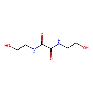N,N'-Bis(2-hydroxyethyl)oxamide structure
