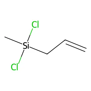 Allyldichloromethylsilane structure