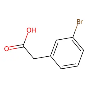 3-Bromophenylacetic acid structure