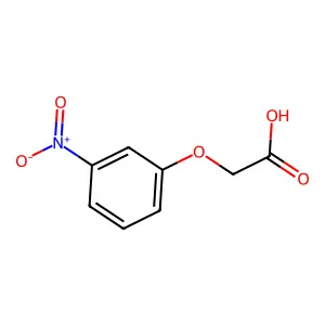 (3-Nitrophenoxy)acetic acid structure