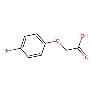 p-Bromophenoxyacetic acid structure