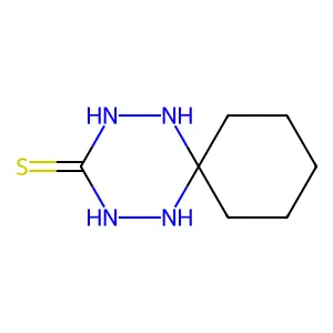 1,2,4,5-tetraazaspiro[5.5]undecane-3-thione structure
