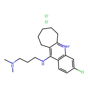 Compound C19H28Cl3N3 structure
