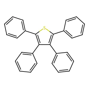 Tetraphenylthiophene structure