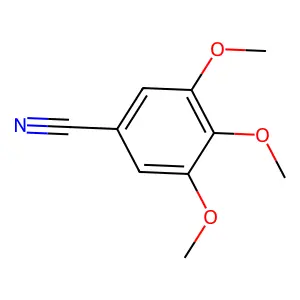 3,4,5-Trimethoxybenzonitrile structure