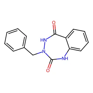 3-Benzyl-3,4-dihydro-1H-1,3,4-benzotriazepine-2,5-dione structure