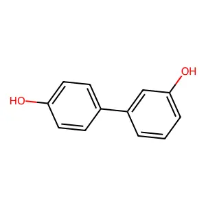 [1,1'-Biphenyl]-3,4'-diol structure