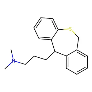 Compound C19H23NS structure
