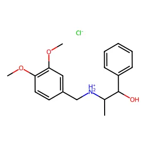Compound C18H24ClNO3 structure