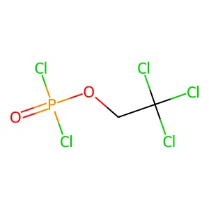 1,1,1-trichloro-2-dichlorophosphoryloxyethane structure