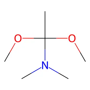 1,1-dimethoxy-N,N-dimethylethanamine structure
