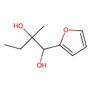 1-(2-Furyl)-2-methyl-1,2-butanediol structure