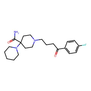 Pipamperone structure