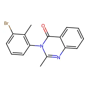 Compound C16H13BrN2O structure