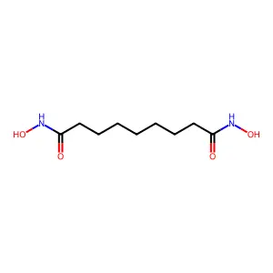 Azelaic bishydroxamic acid structure