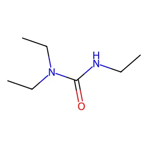1,1,3-triethylurea structure