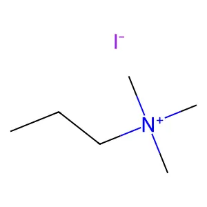 trimethyl(propyl)azanium iodide structure