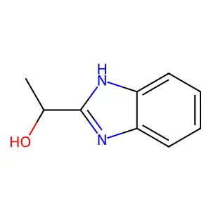 1-(1H-1,3-benzodiazol-2-yl)ethan-1-ol structure