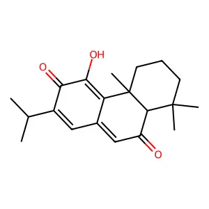 Taxodione structure