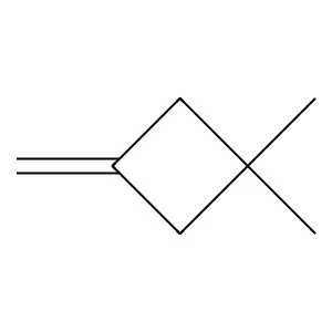 1,1-dimethyl-3-methylidenecyclobutane structure
