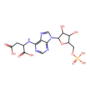 Adenylosuccinic acid structure