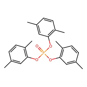 tris(2,5-dimethylphenyl) phosphate structure