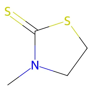 3-Methylthiazolidine-2-thione structure