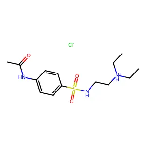 Compound C14H24ClN3O3S structure