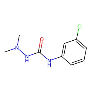 1-(3-chlorophenyl)-3-(dimethylamino)urea structure