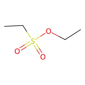 Ethyl ethanesulfonate structure