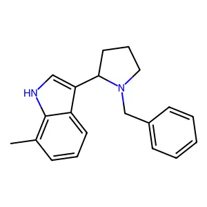 Compound C20H22N2 structure