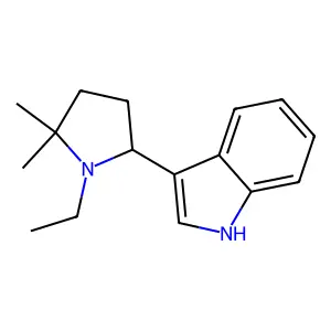Compound C16H22N2 structure