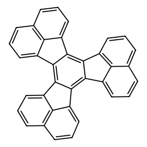 Decacyclene structure