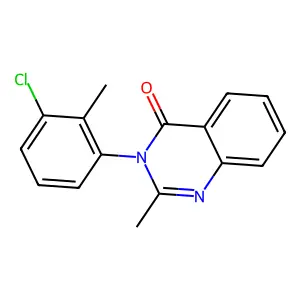 Compound C16H13ClN2O structure