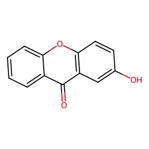 Compound C13H8O3 structure