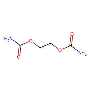 1,2-Ethanediol, dicarbamate structure