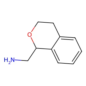(3,4-dihydro-1H-isochromen-1-ylmethyl)amine structure