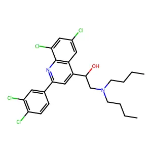 Compound C25H28Cl4N2O structure