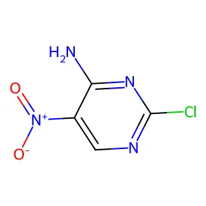 2-Chloro-5-nitropyrimidin-4-amine structure