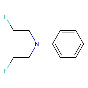 N,N-bis(2-fluoroethyl)aniline structure
